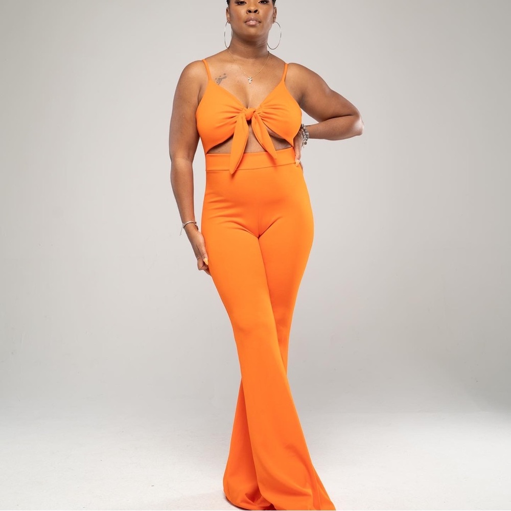 Bow Tye Jumpsuit